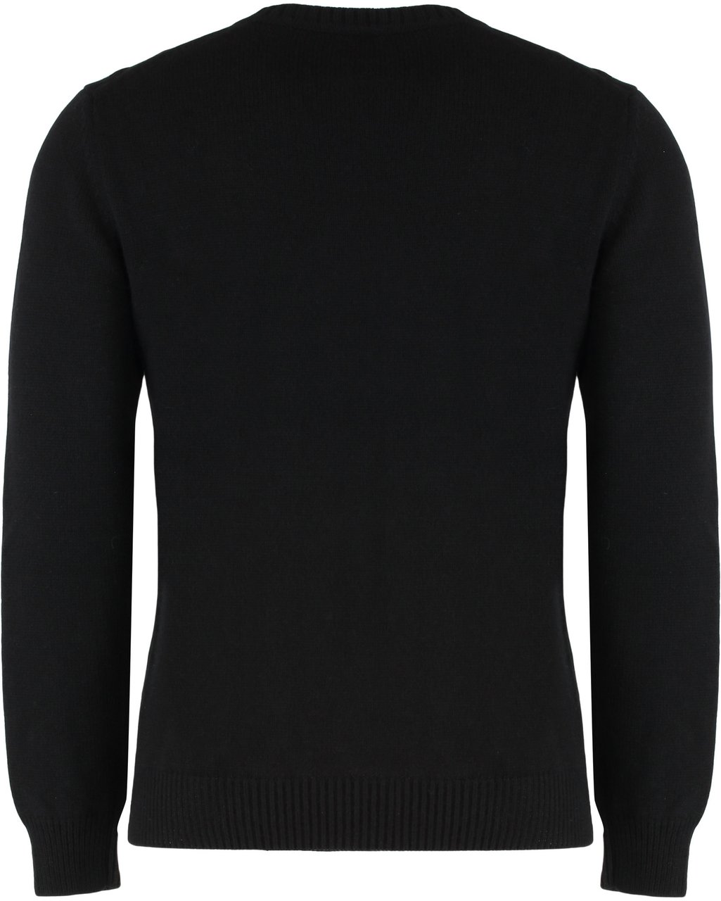 Moorer Crew neck sweater in cashmere Zwart