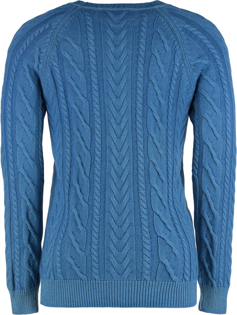 Moorer Cashmere crew neck sweater Blauw