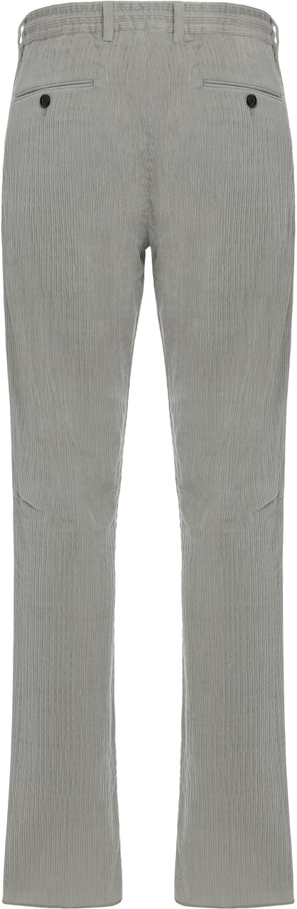 Moorer Cotton trousers Grijs