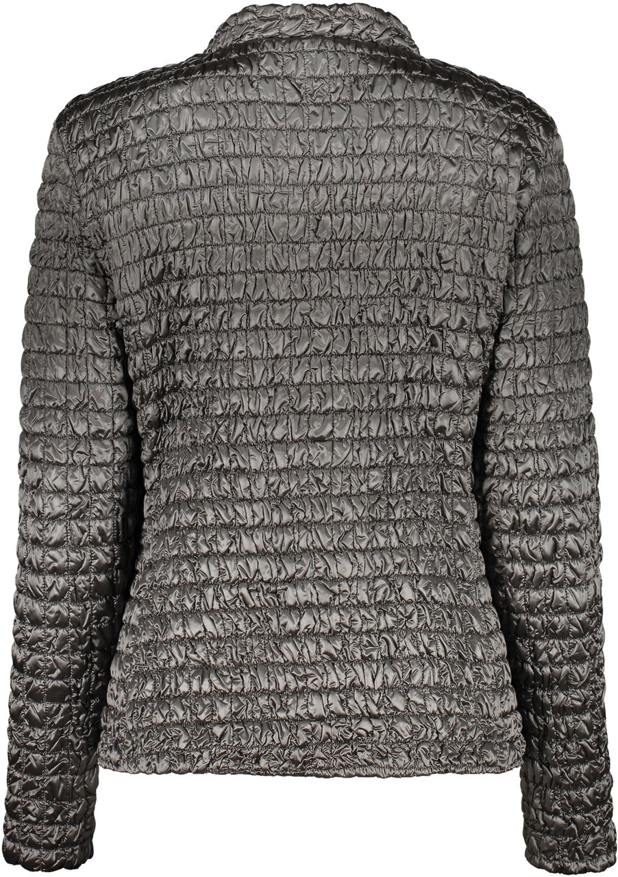 Moorer Anusca jacket with zip Taupe