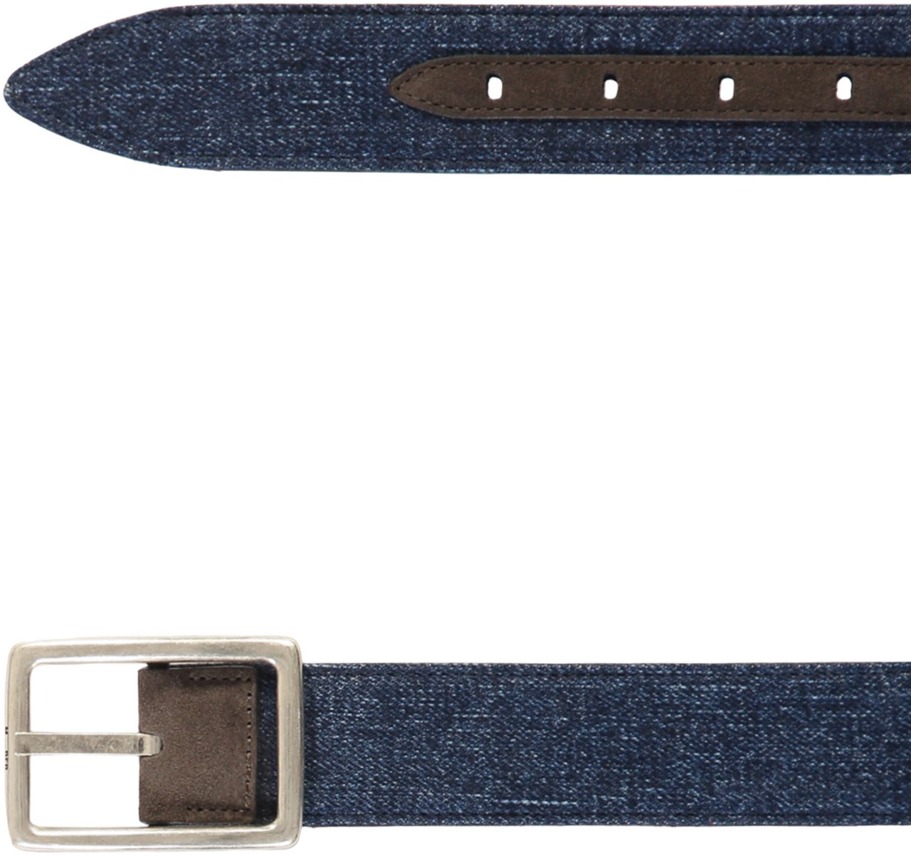 Moorer Denim belt Blauw