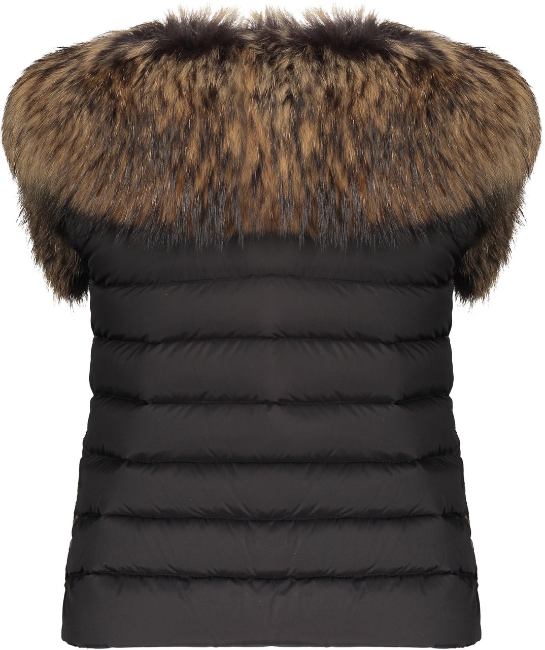 Moorer Padded bodywarmer Zwart