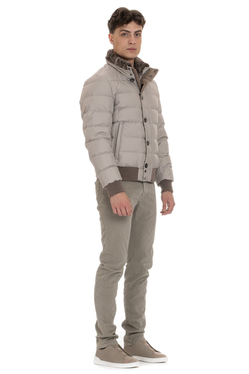 Moorer Bomber Down Jacket Bruin