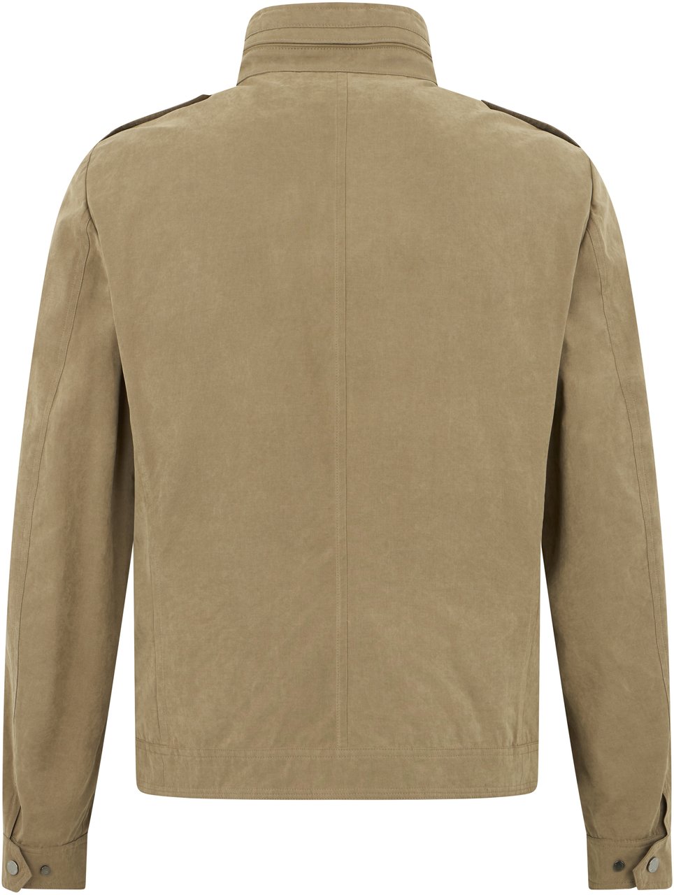 Moorer Beige jacket with elegant versatile Korean collar Beige