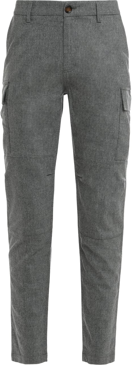 Moorer Cargo pants in mixed cotton Grijs