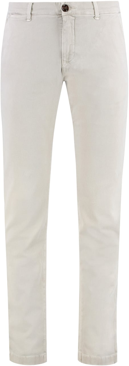 Moorer Bogart chino pants Neutraal