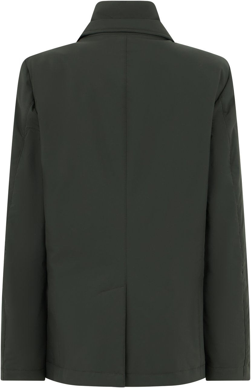 Moorer Elegant versatile jacket made of high-quality fabric Groen