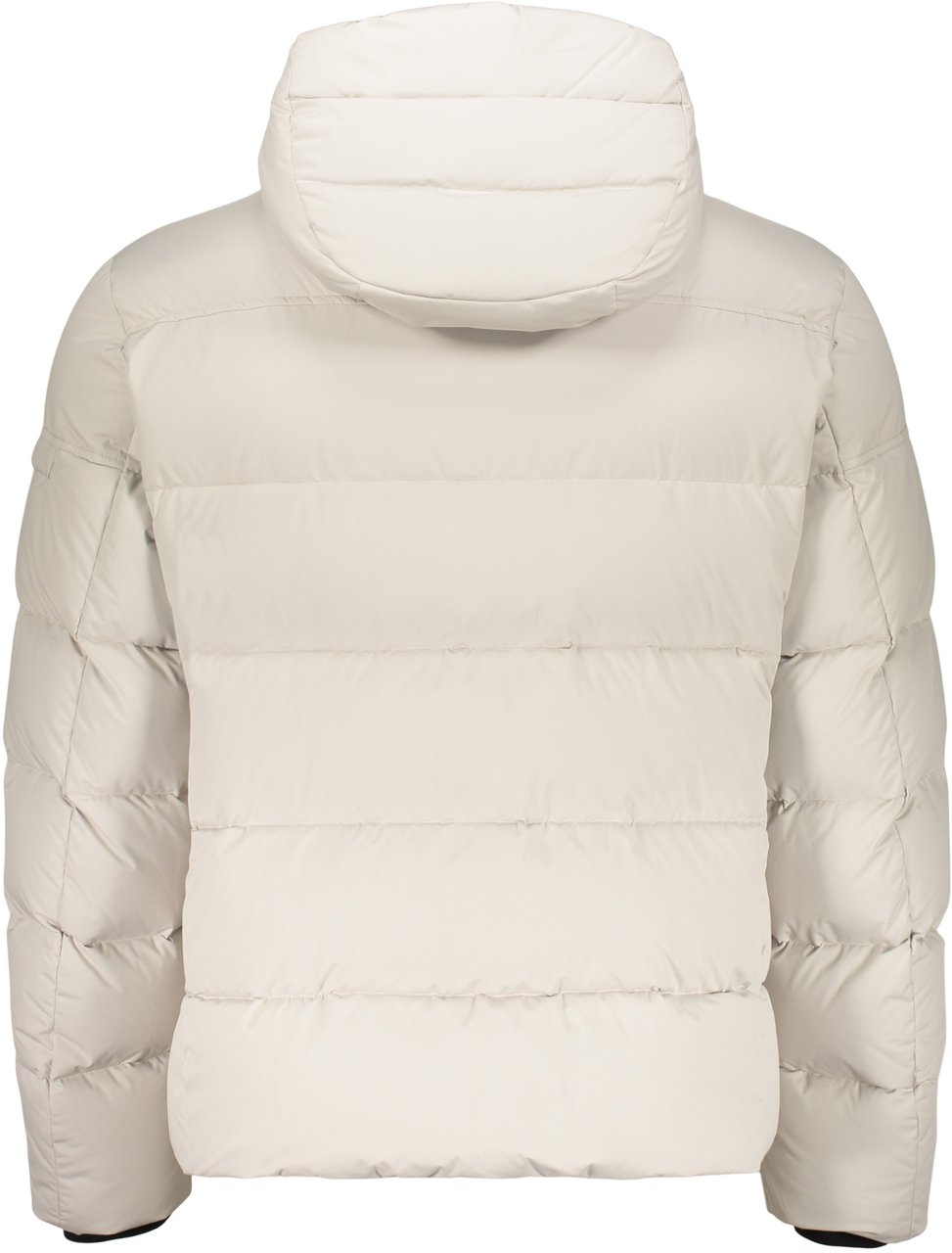 Moorer Light padded jacket with hood and zip Neutraal
