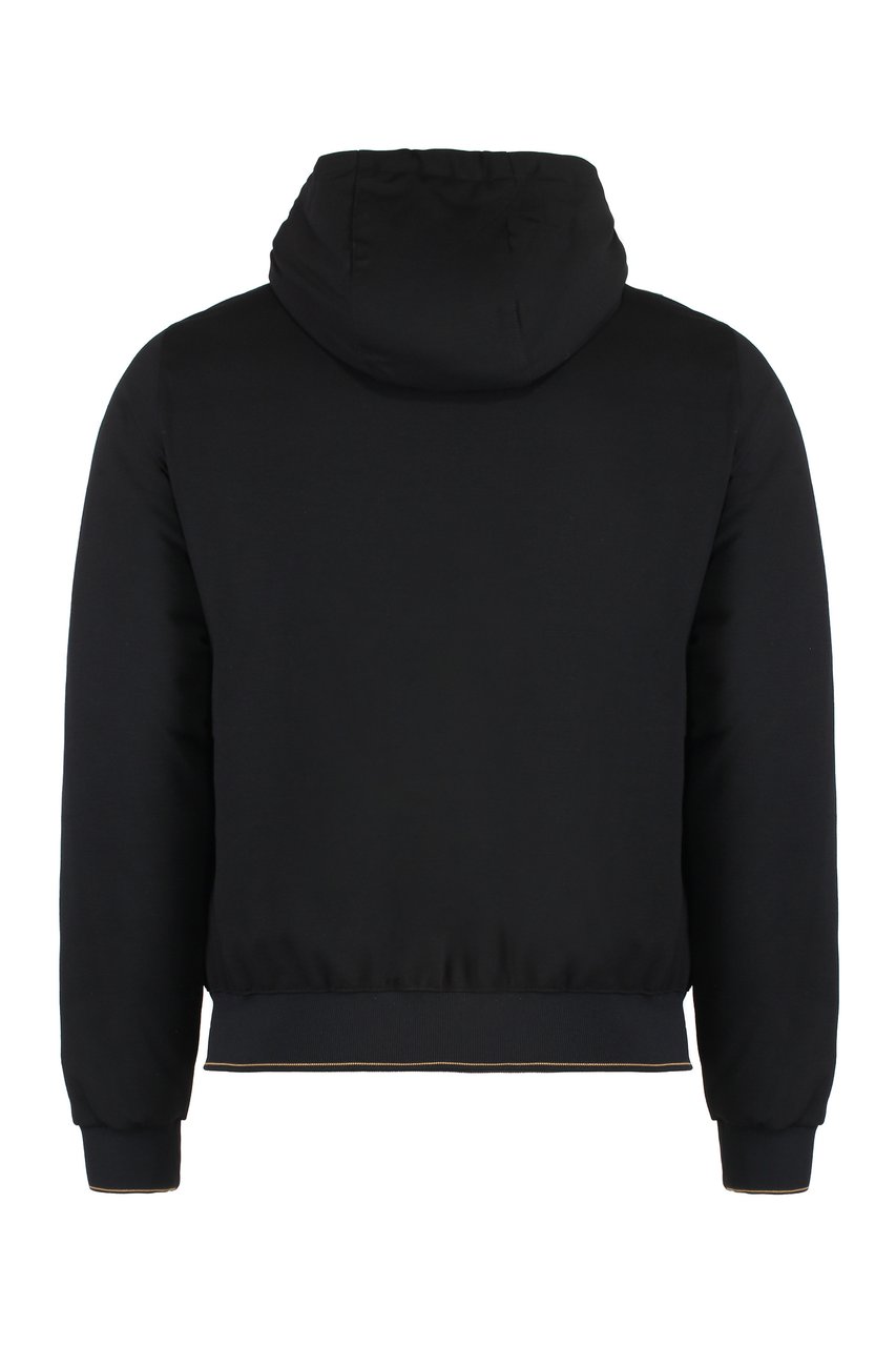 Moorer Brigno padded jacket Zwart