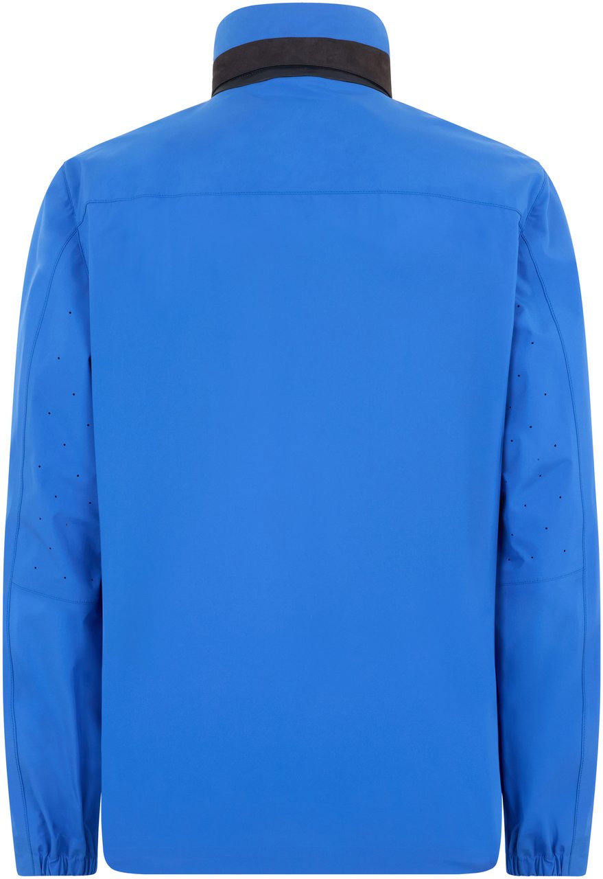 Moorer Light blue jacket, modern and versatile Blauw