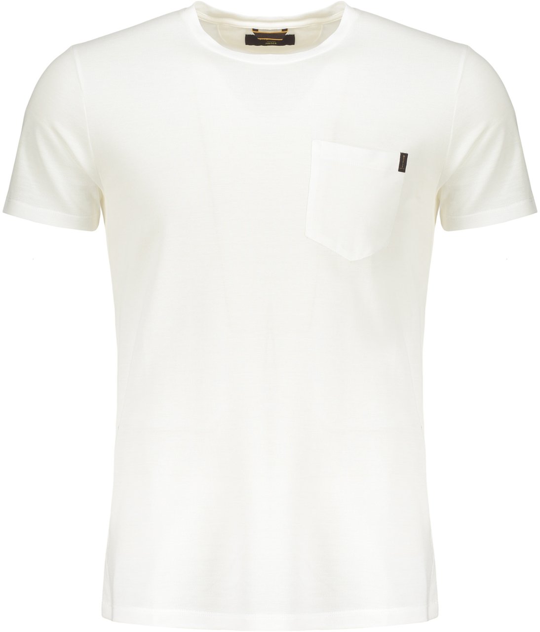 Moorer Cotton T-shirt Wit