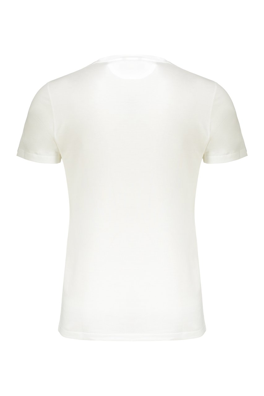 Moorer Cotton T-shirt Wit