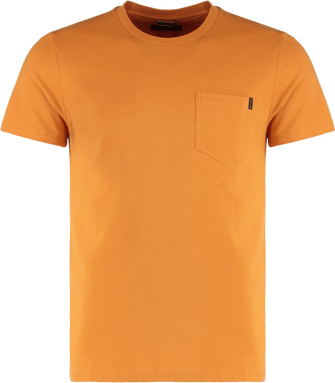 Moorer Bruzio cotton T-shirt Oranje