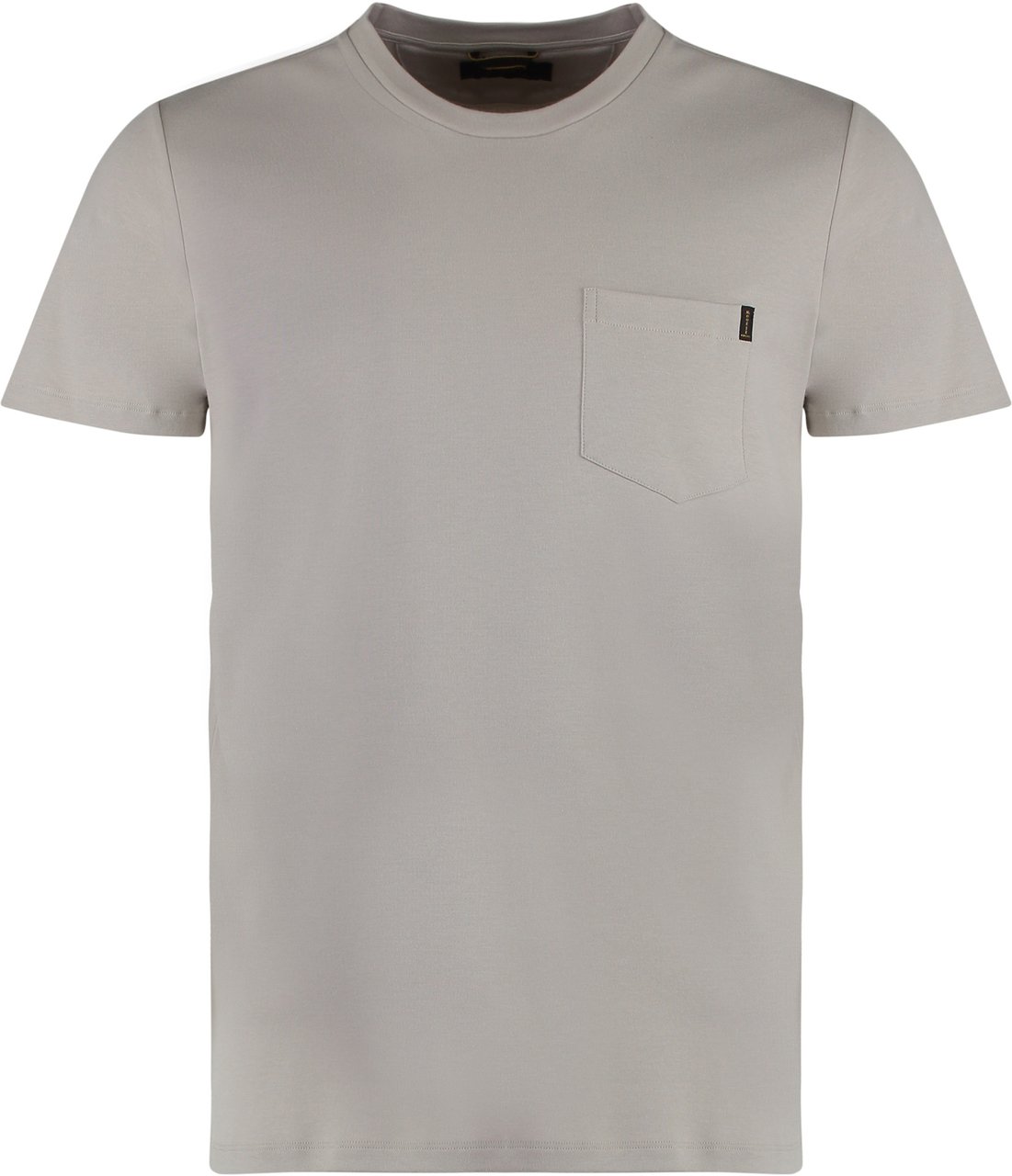 Moorer Bruzio cotton T-shirt Neutraal