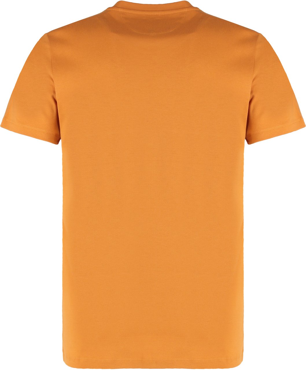 Moorer Bruzio cotton T-shirt Oranje