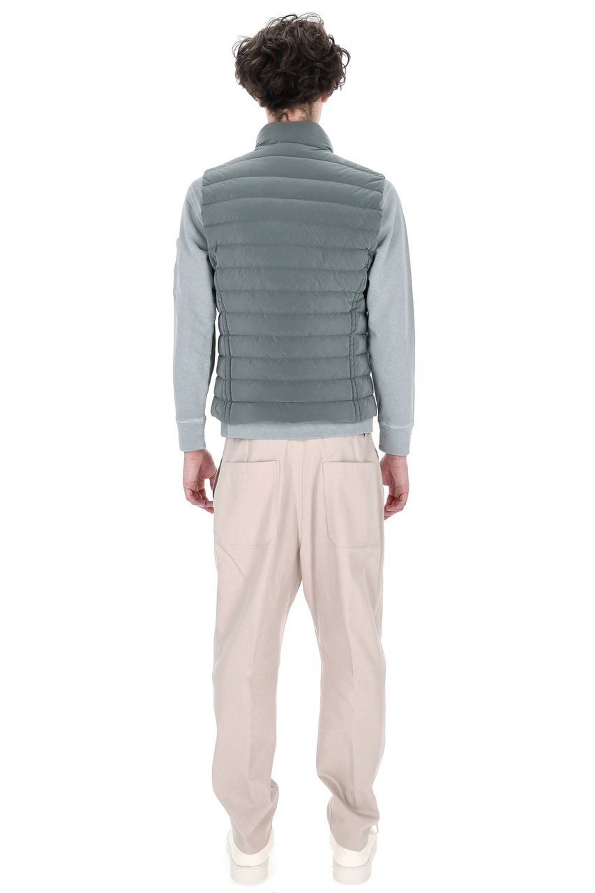 Moorer Calaf-Os Down-Filled Puffer Vest Grijs
