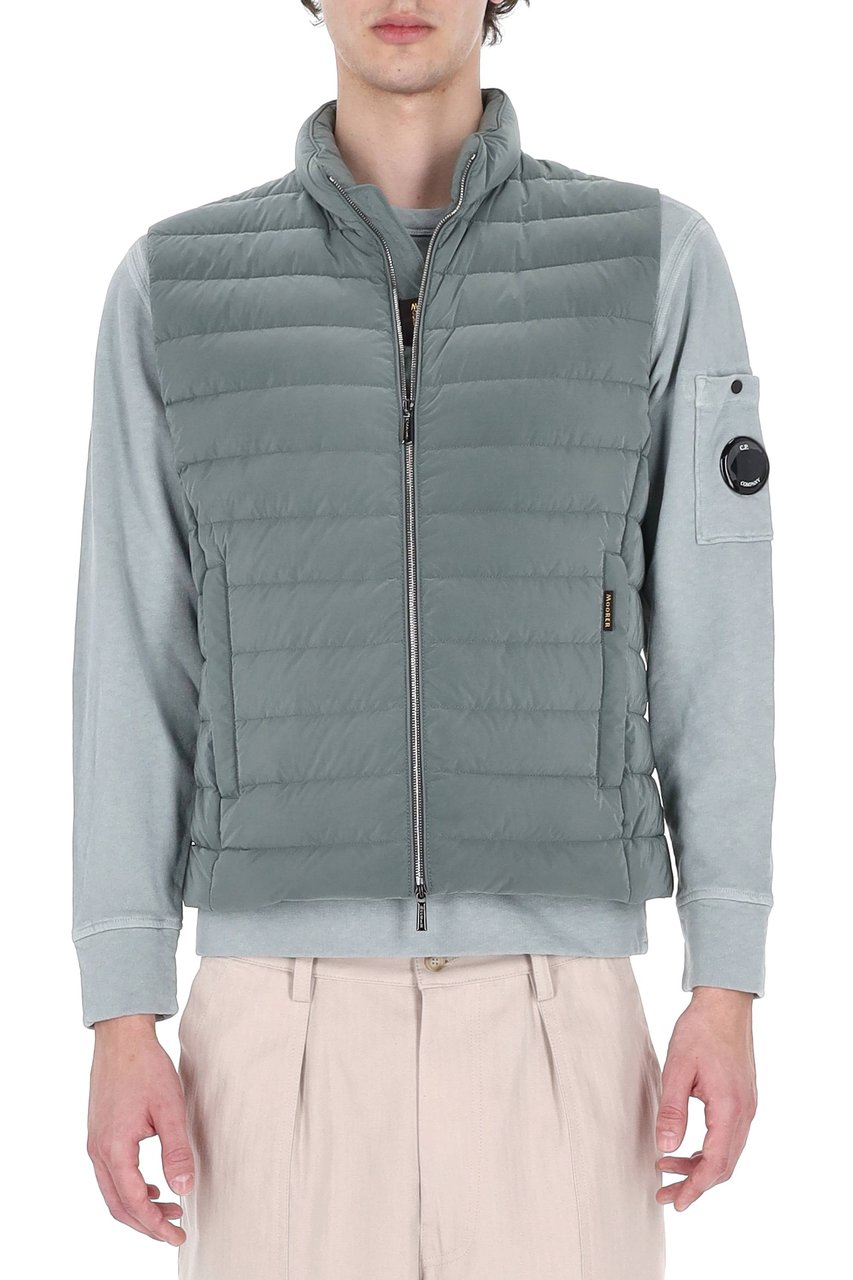 Moorer Calaf-Os Down-Filled Puffer Vest Grijs