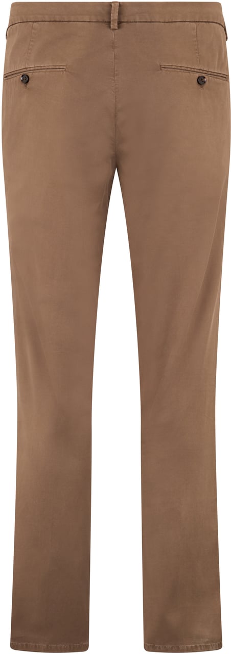 Moorer Cotton Chino trousers Rood