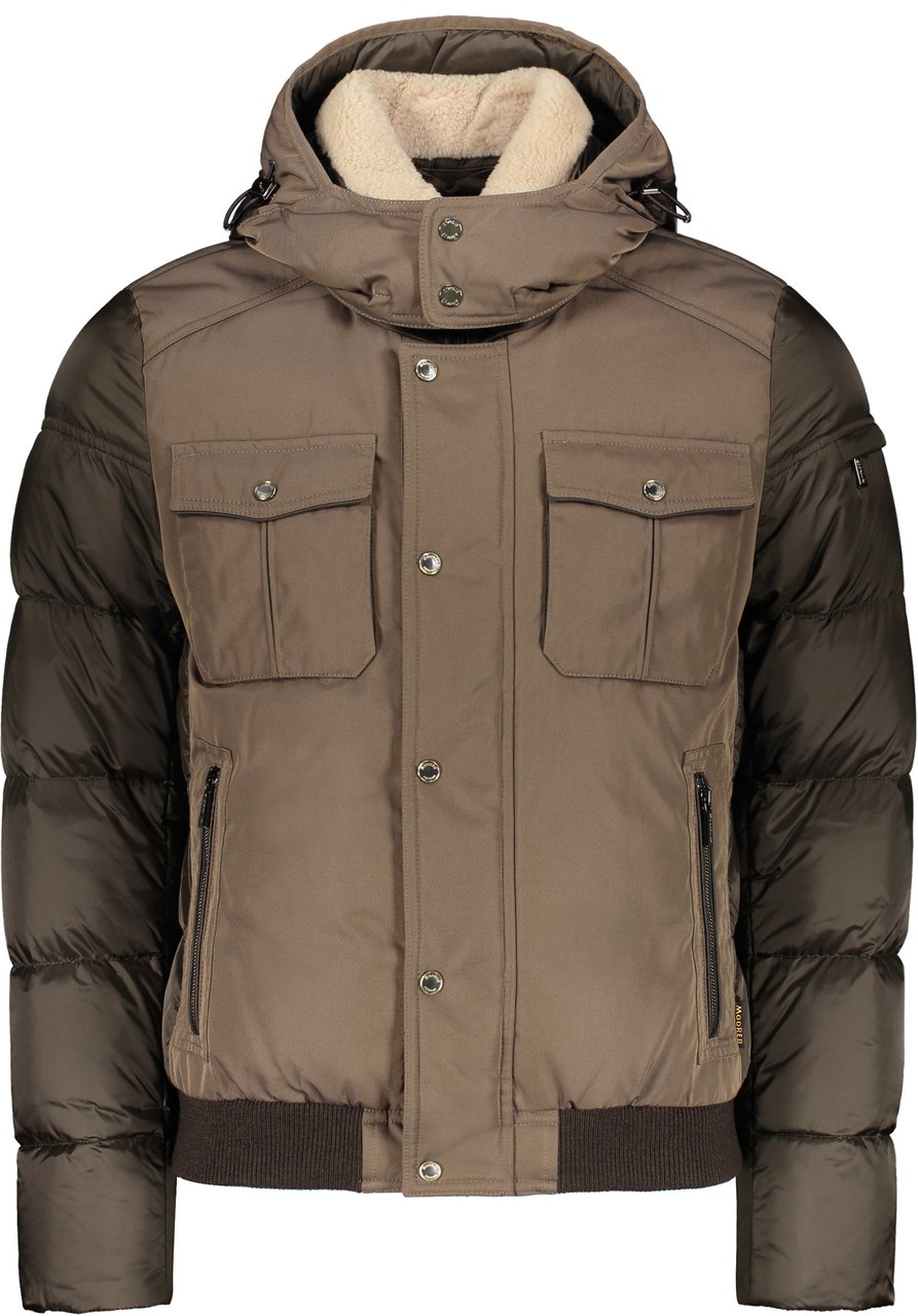 Moorer Modern winter bomber Bruin