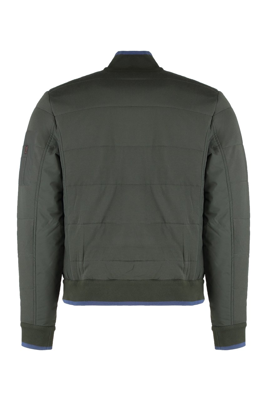 Moorer Corbin full zip hoodie Groen
