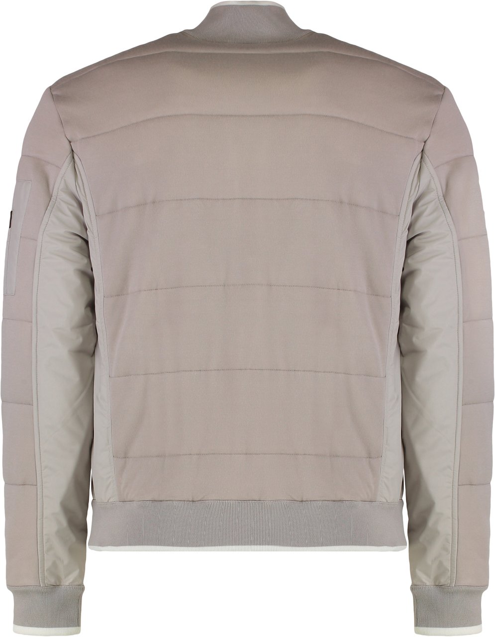 Moorer Hoodie with zip in modal Neutraal