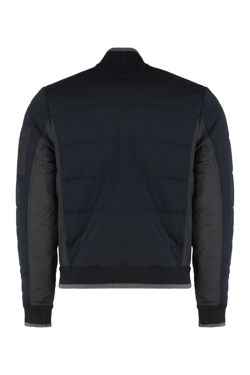 Moorer Corbin full zip hoodie Zwart