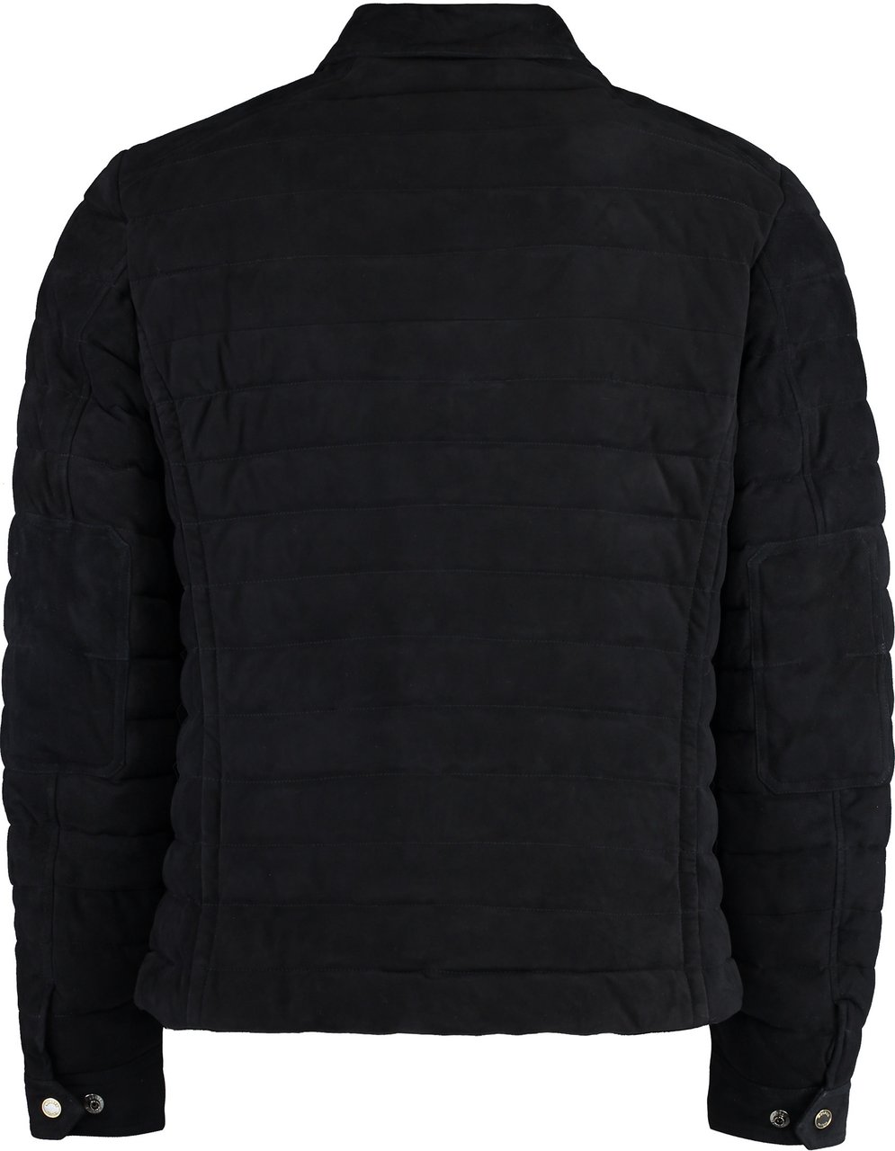 Moorer Crespi suede jacket Blauw