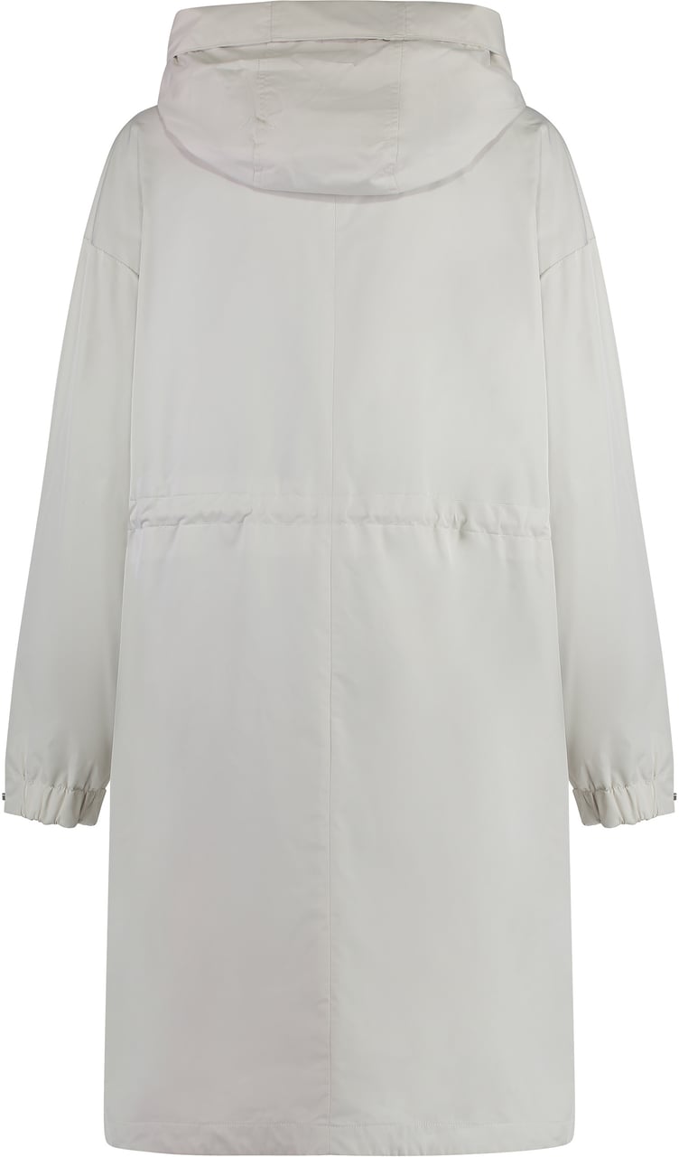 Moorer Cristina techno fabric jacket Neutraal