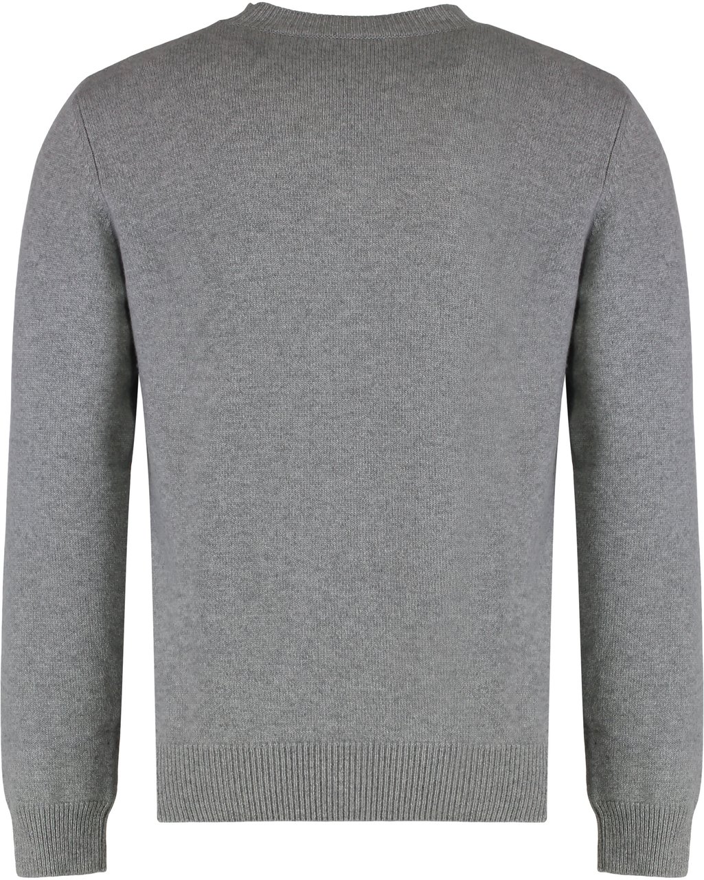 Moorer Crew neck sweater in cotton blend Grijs