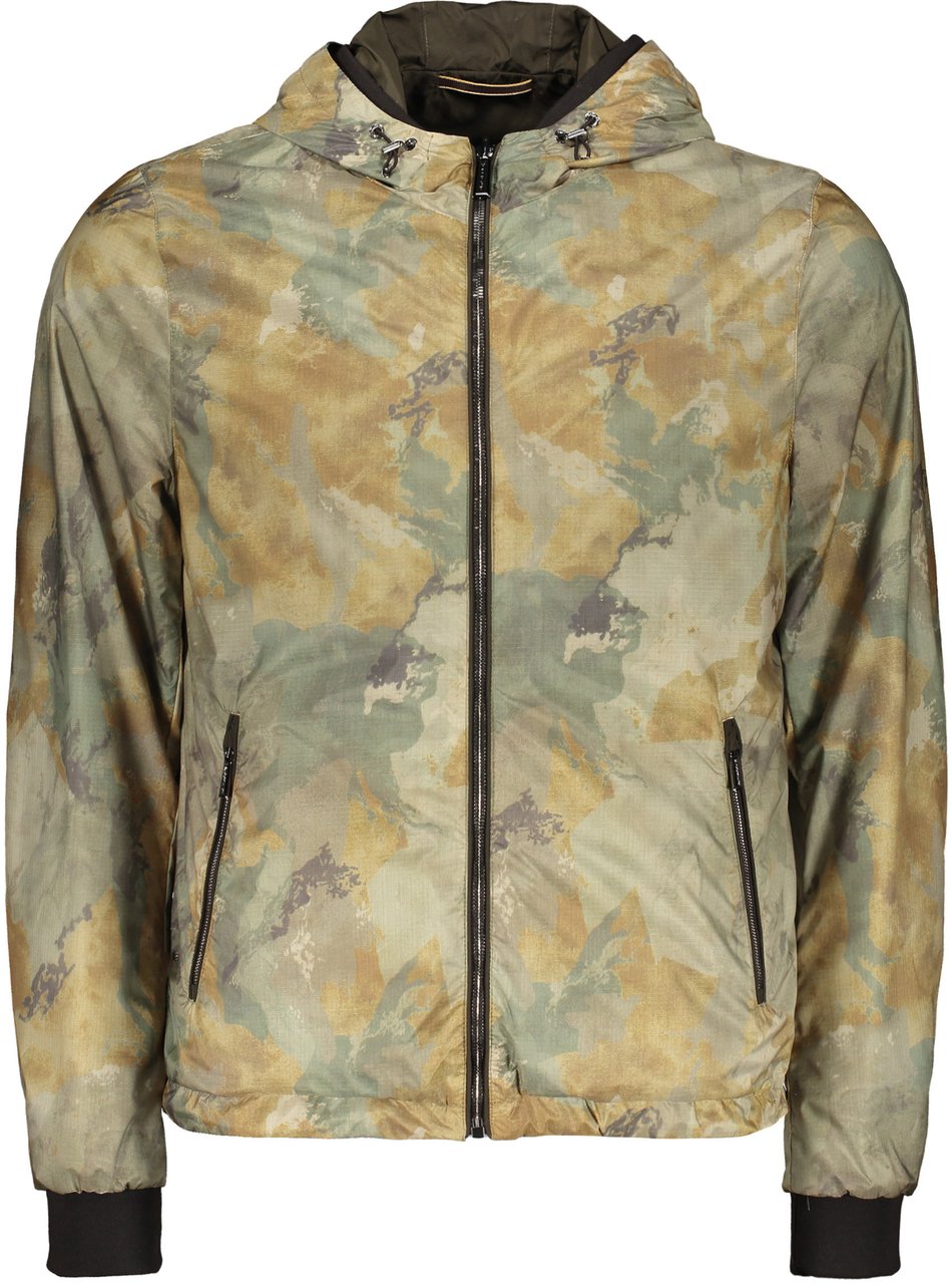 Moorer Techno fabric jacket Neutraal