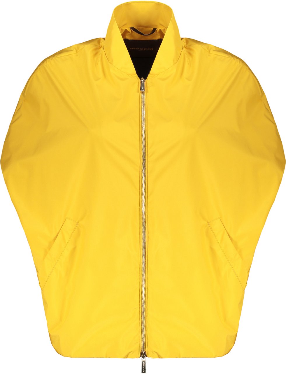 Moorer Techno fabric jacket Geel