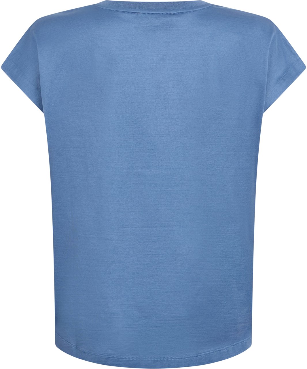 Moorer Blue T-shirt with a casual design that offers comfort and versatility. Blauw