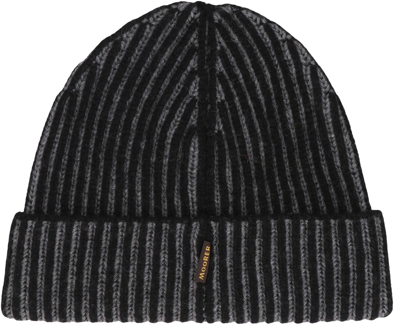 Moorer Davis Knitted beanie Zwart