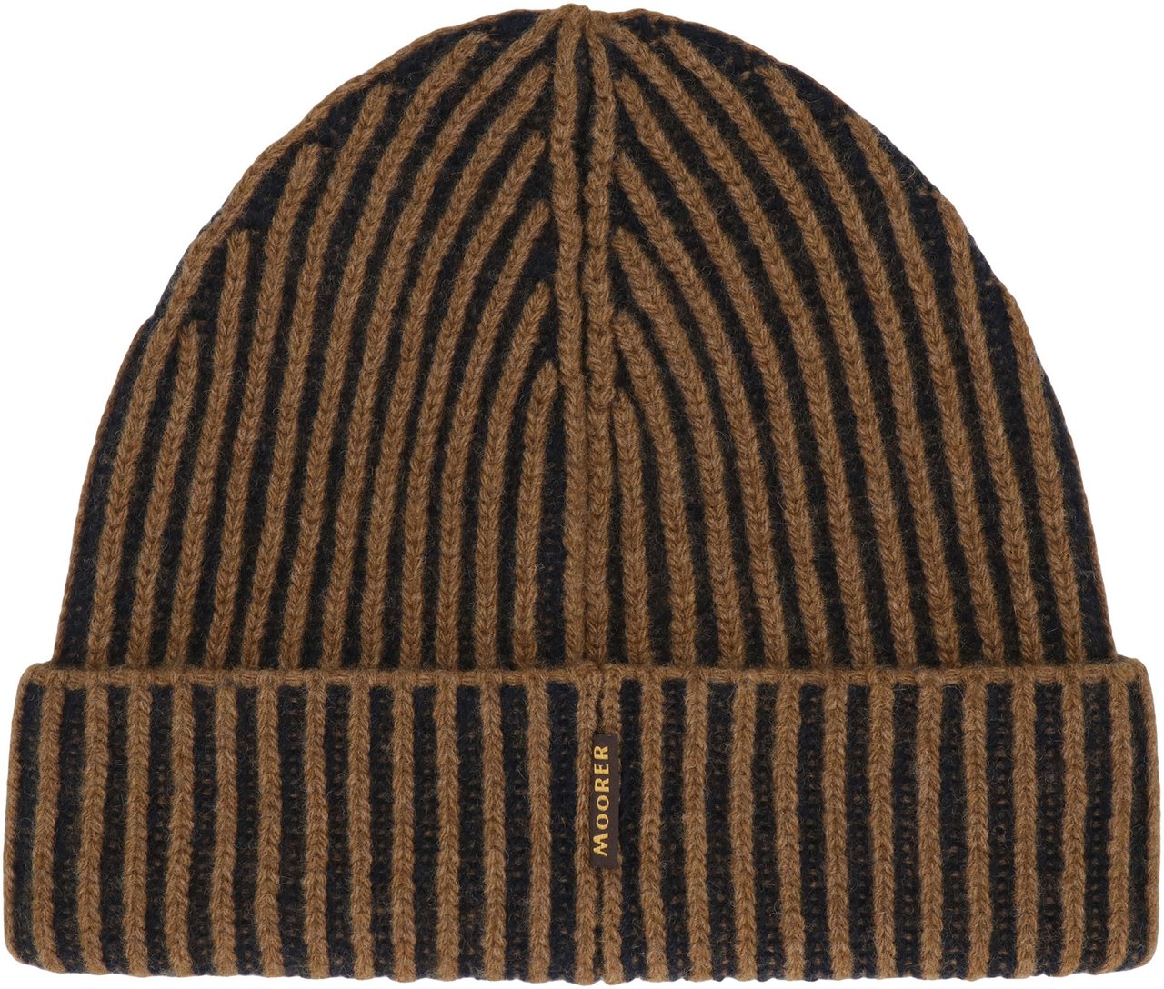 Moorer Davis Knitted beanie Bruin
