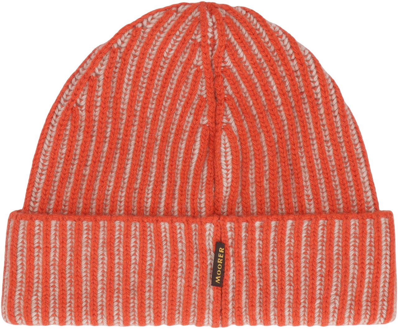 Moorer Davis Knitted beanie Oranje