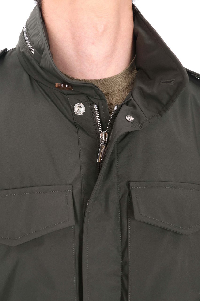 Moorer Denver-Stp Stretch Technical Field Jacket Grijs
