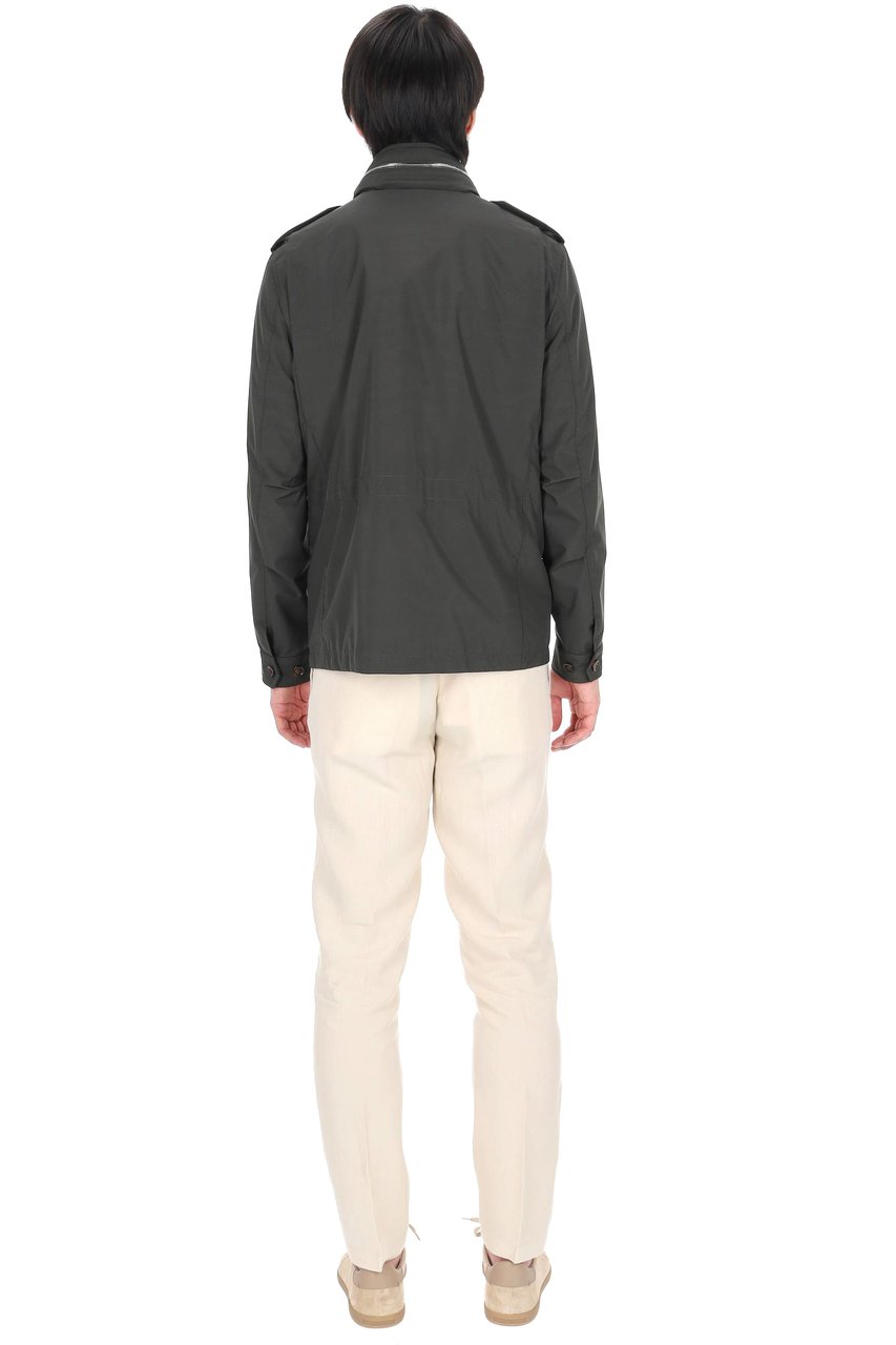 Moorer Denver-Stp Stretch Technical Field Jacket Grijs
