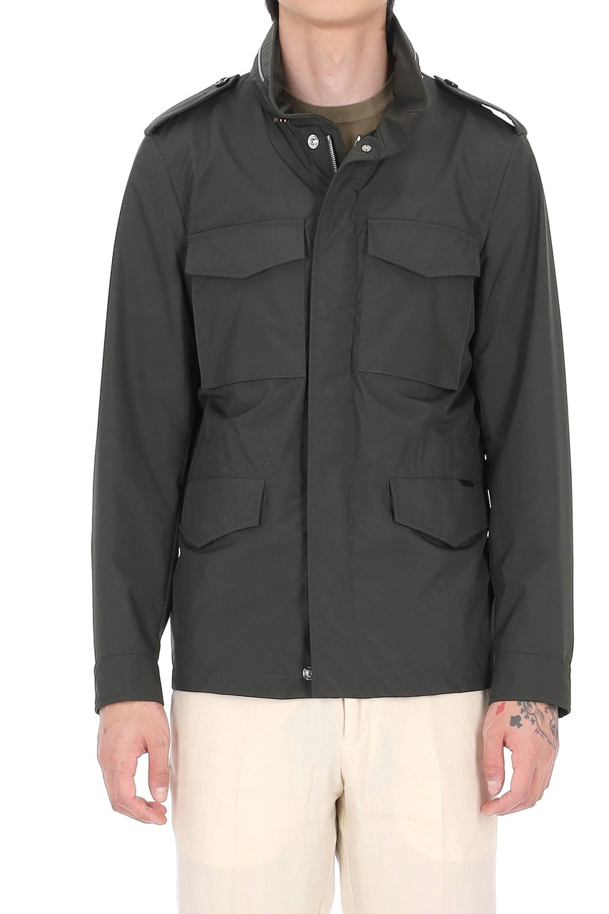 Moorer Denver-Stp Stretch Technical Field Jacket Grijs