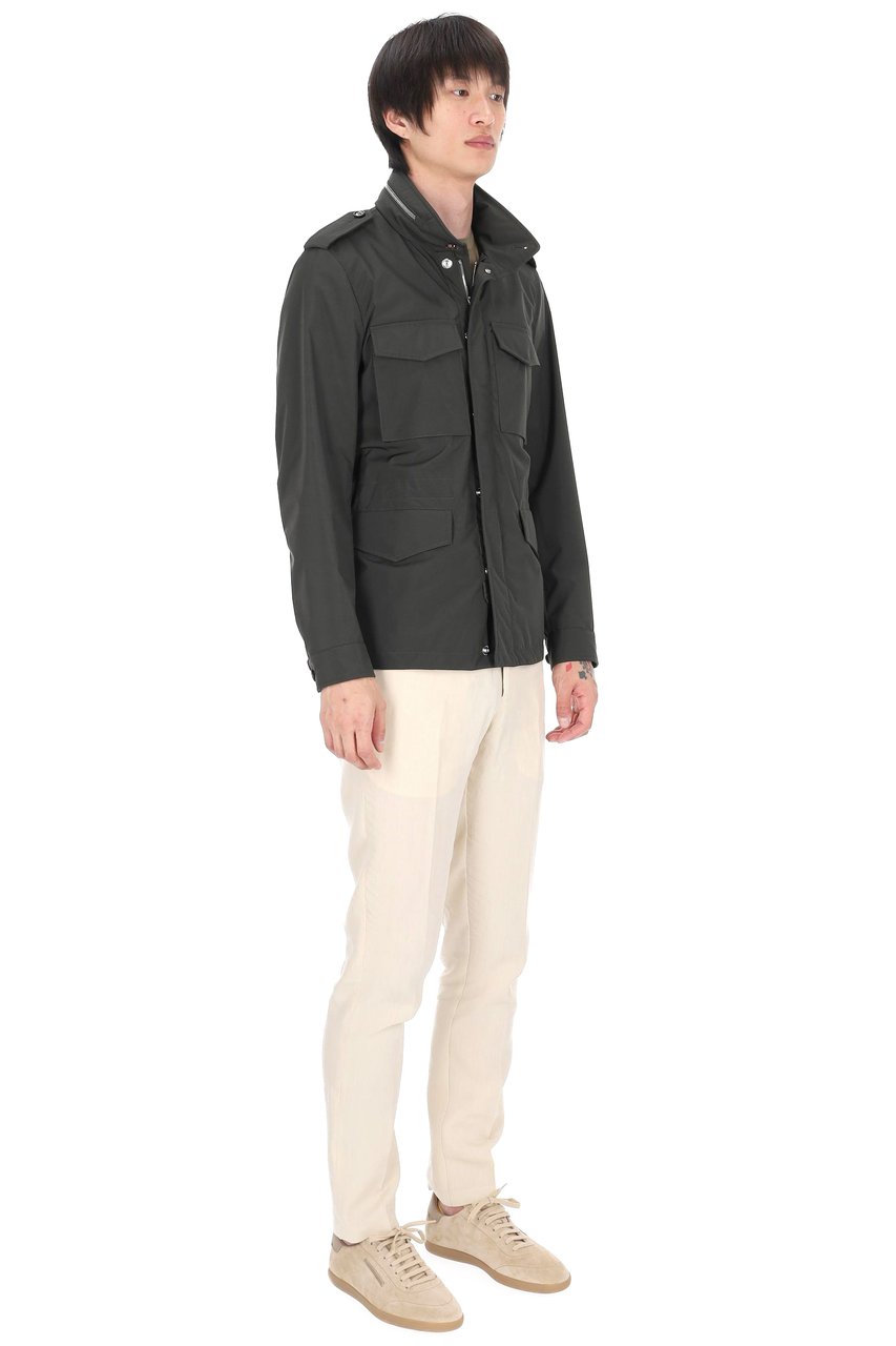 Moorer Denver-Stp Stretch Technical Field Jacket Grijs