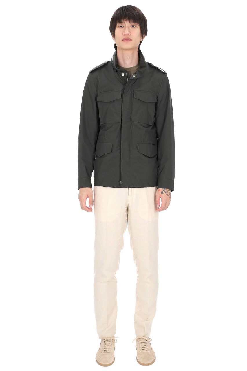 Moorer Denver-Stp Stretch Technical Field Jacket Grijs