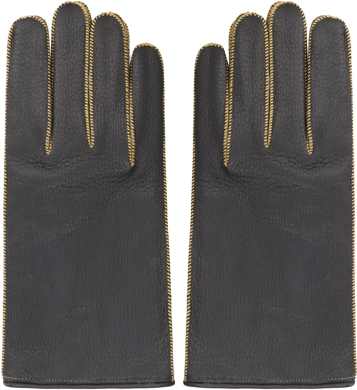 Moorer Derek leather gloves Zwart
