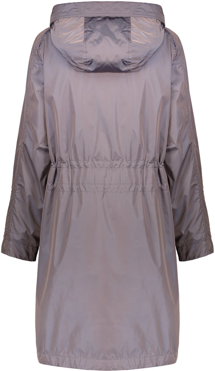 Moorer Long parka Zilver