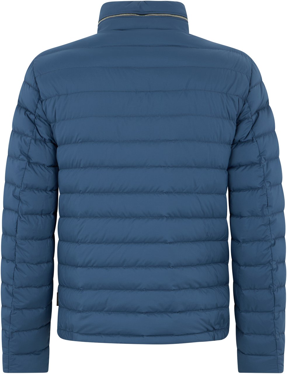 Moorer Minimalist blue jacket for any occasion Blauw