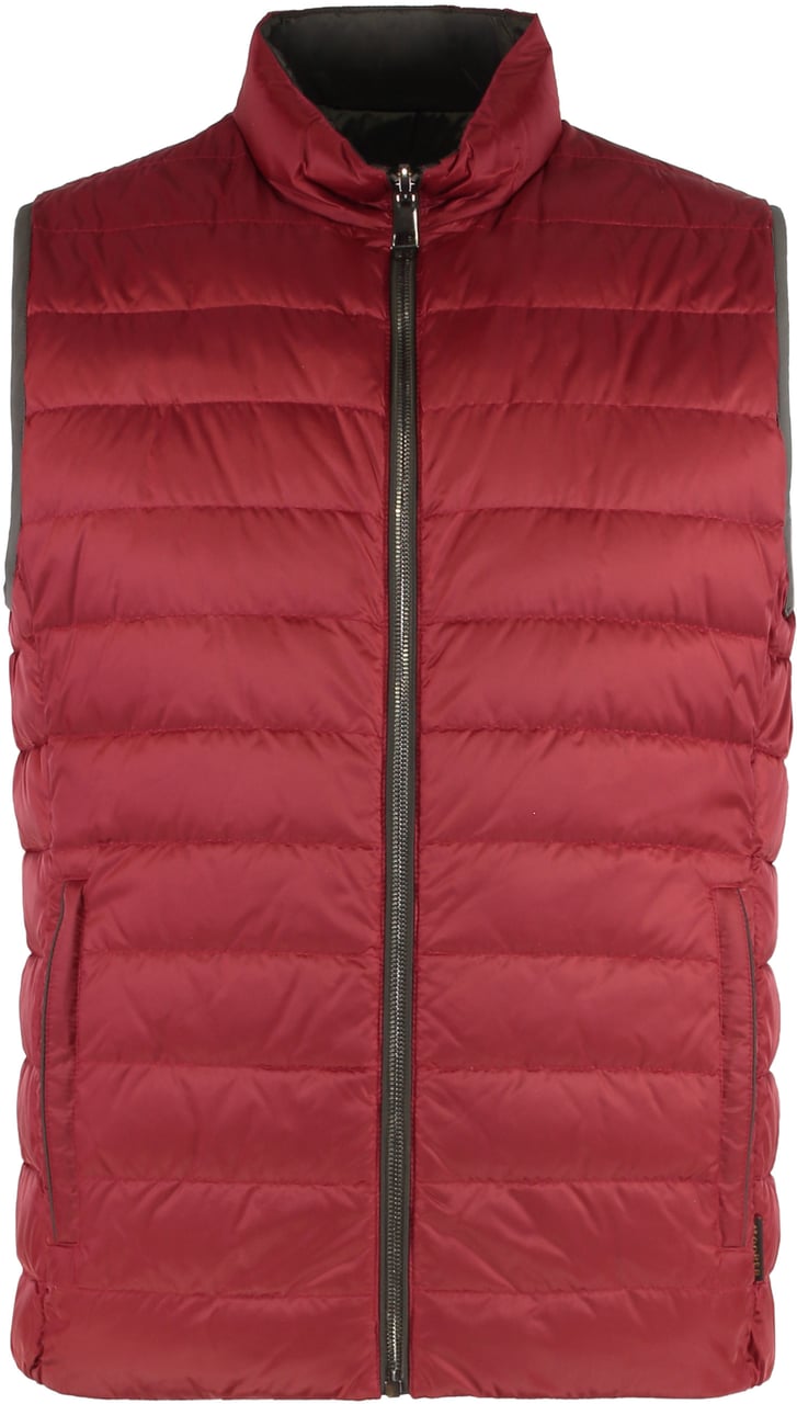 Moorer Padded vest Rood