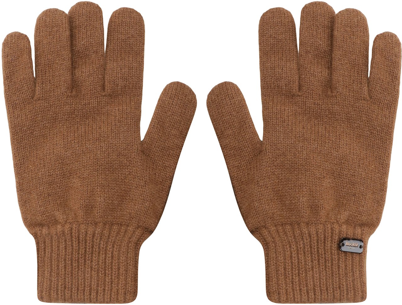 Moorer Easton Knitted gloves Bruin