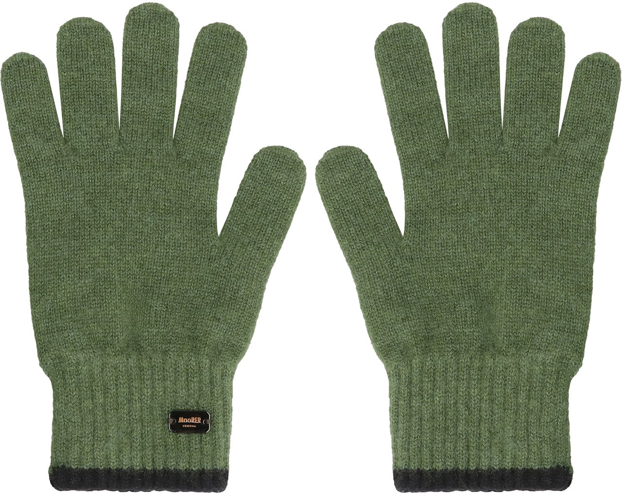 Moorer Easton Cashmere gloves Groen