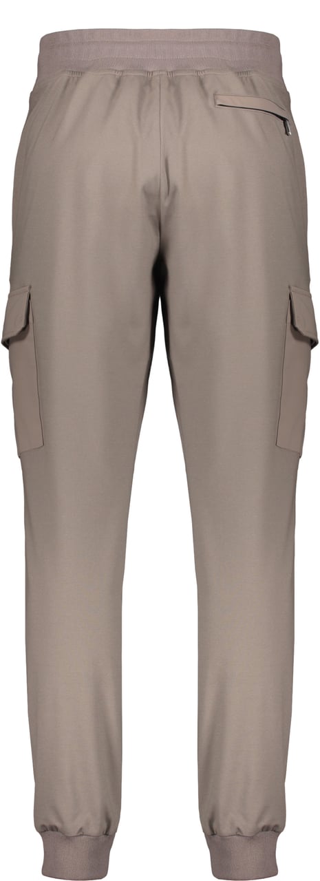 Moorer Techno fabric track pants Taupe