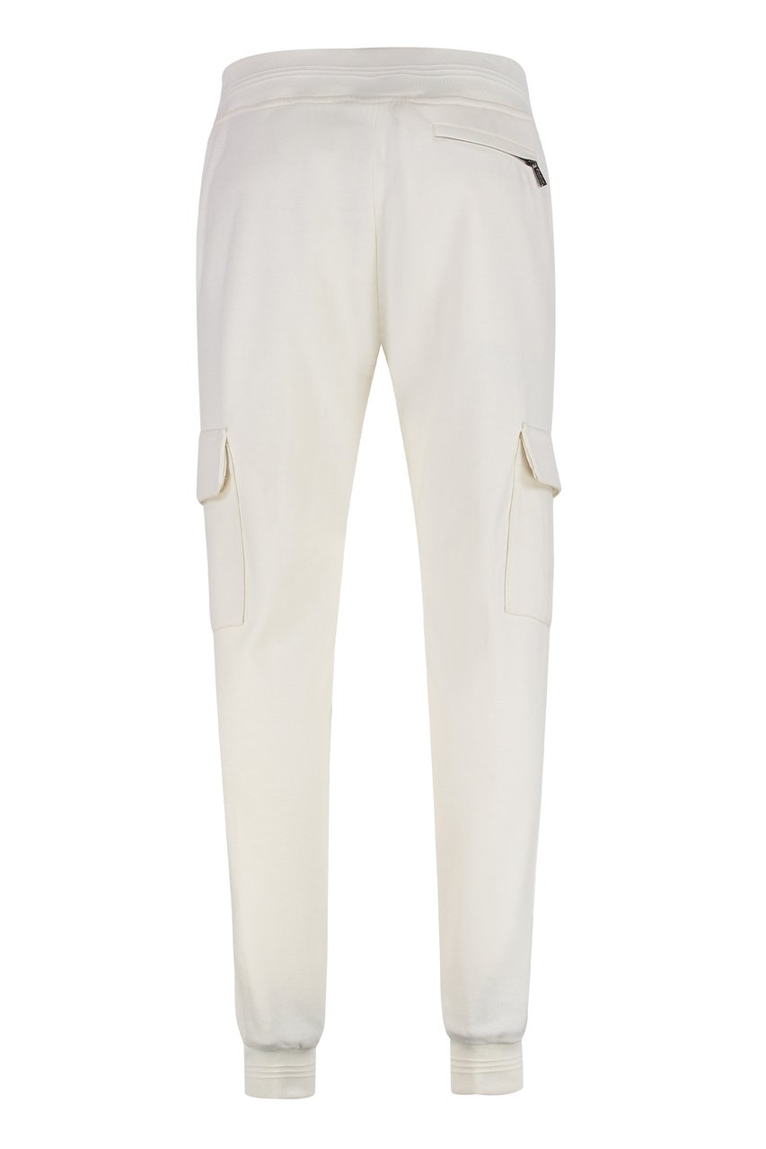 Moorer Enrich Wool sweatpants Neutraal