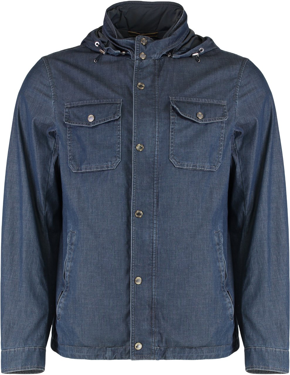 Moorer Denim jacket Blauw