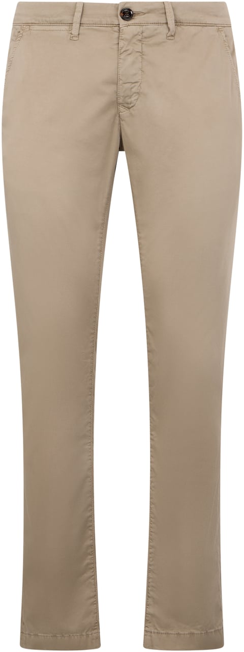 Moorer Beige casual and versatile trousers. Beige